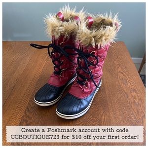 Sore Torino II Winter Boots - Red - Size 7.5